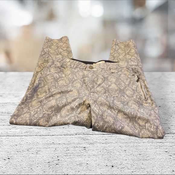 Democracy snake skin print stretch jeans size 16 - Picture 8 of 16